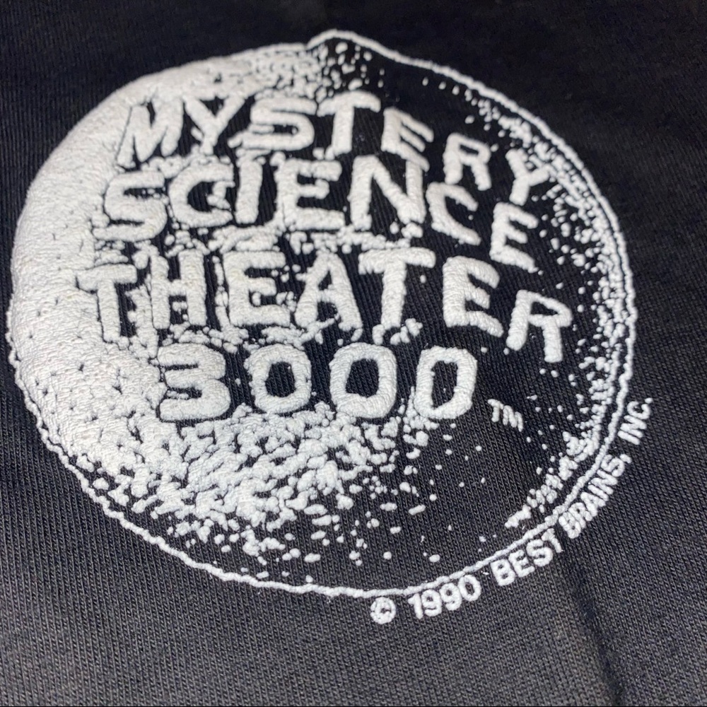 Vintage 90s Mystery Science Theater 3000 tee size XL men single stitched - Picture 3 of 9